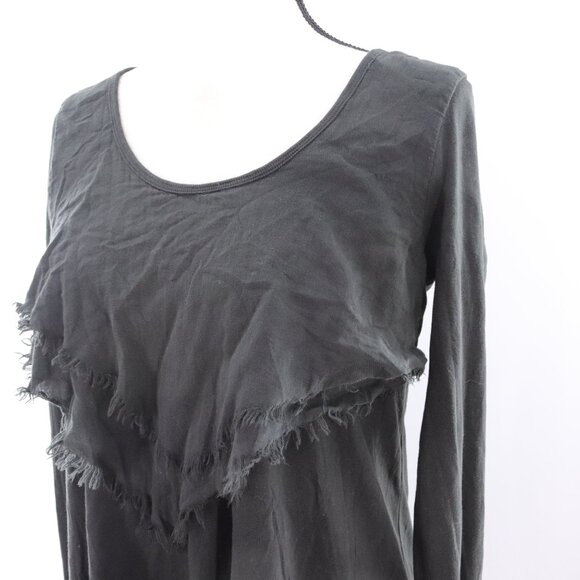 Prairie Underground | Ruffled Long Sleeve Top Medium - Picture 3 of 7
